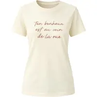 LEAFLETIC Camiseta 'Women’s T-Shirt' beige