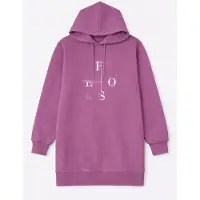 LEAFLETIC Vestido 'Women’s Lounge Hoodie Jacket' rosa