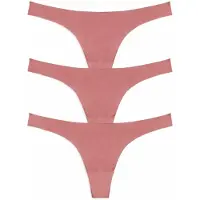 LEAFLETIC Panti 'Women’s Low Rise Brazilian' rosa