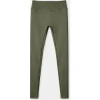 LEAFLETIC Leggings 'Woman`s Long Leggings with Back Gathering' verde