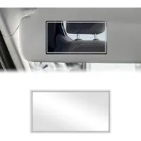 OEM Espejos retrovisores portátiles y autoadhesivos para coche, universales, de 15 x 8 cm, espejo de maquillaje para el interior del coche