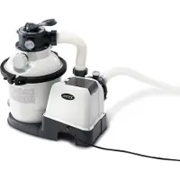 Intex 26644, Bomba para filtro de arena, , Blanco, Plástico, Piscina elevada, China, Válvula de 6 vías