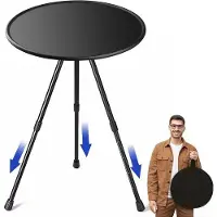 OEM Mesa plegable y ligera para playa, jardín o barbacoa, de 37x37x35 cm
