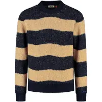 Shiwi Pike Relaxed Fit Wave Pullover Blue Clay Wave Talla: M | Jerséis Outlet | Hombre | Azul