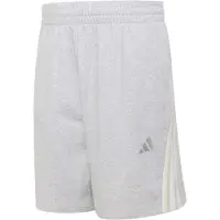 Adidas adidasPANTALÓN CORTO KIT 3 STRIPES S 18 CM Light Grey Heather / Off White Hombre