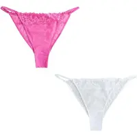 Next Tanga rosa / blanco