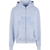 Karl kani Sudadera con cremallera 'Heritage 89' azul claro