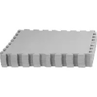 STREND PRO Base para piscina EVA MT508, 500x500x8 mm, gris, paquete de 9 uds., STRONG