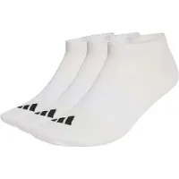 Adidas - Thin&Light Essentials Low Cut Socks 3 Pack - Calcetines multifuncionales size 43-45, blanco
