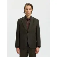 Selected Chaqueta tipo saco para negocios verde oscuro