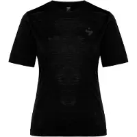Sweet Protection - Women's Hunter II Woolmix T-Shirt - Maillot de ciclismo size S, negro