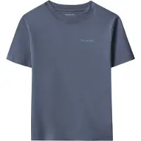 Calvin Klein Jeans Unisex Small Chest Logo Nightshadow Blue Talla: 10 | Camisetas Outlet | Unisex | Azul