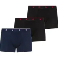 HUGO Calzoncillo boxer 'TITAN' navy / rojo / negro / blanco