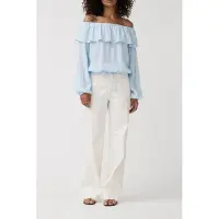 Alchemist Top Pomme Faded Blue Talla: 34 | Manga Larga Outlet | Mujer | Azul
