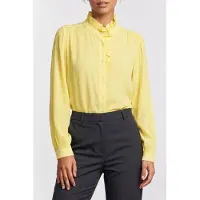 Alchemist Blouse Lux Butter Yellow Talla: 40 | Manga Larga Outlet | Mujer | Amarillo