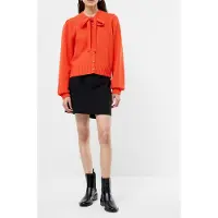French Connection Varli Ls Tie Nk Cardigan Flame Orange Talla: M | Cárdigan Outlet | Mujer | Naranja