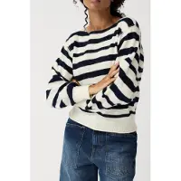 Alchemist Lupin Pullover Ecru/navy Talla: L/XL | Sudaderas con Capucha Outlet | Mujer | Marrón