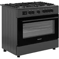 Ravanson Cocina De Gas Butano Con Horno Kwge-k90 Cheff Modern 5 Fuegos