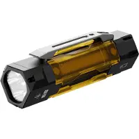 Wuben E8 Black, linterna modular recargable para camping y EDC con luz UV de 365 nm, 1300 lúmenes