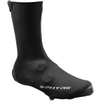Shimano - S-PHYRE Tall Shoe Cover - Cubrezapatillas size 37-39, negro/gris