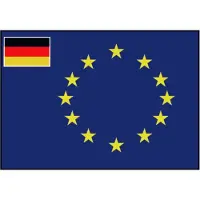 Talamex Europeo Con Bandera Pequeña De Alemania