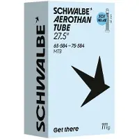 Schwalbe - Aerothan SCV14L 27,5'' (65/75-584) - Cámara para bicicleta size 27,5'' - 65/75-584, transparent