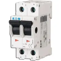 Eaton Interruptor principal , 2 polos, 63 A, 2 contactos normalmente abiertos, 2 contactos normalmente cerrados, 240 V/AC, modelo 276275