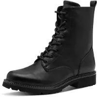 Tamaris Botines con cordones negro