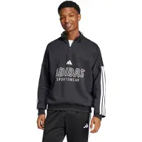 Adidas adidasSudadera House of Tiro Fleece 1/2-Zip S Black / White Hombre