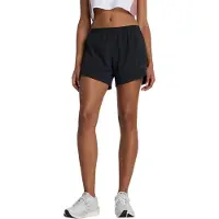 New Balance - Women's Run Essentials Short 5'' - Pantalones cortos de running size M, negro/marrón