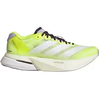 Adidas Zapatillas de running 'Adizero Boston 13' amarillo neón / lavanda / blanco