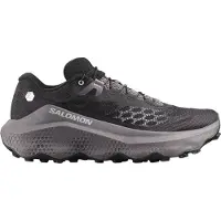 Salomon - Zapatillas de trail - Ultra Glide 4 Black/Dark G/Slv Cl - Talla 41 1/3 - Negro