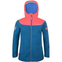 TROLLKIDS - Girls Bergen Jacket - Chaqueta impermeable size 176, azul
