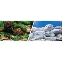 Marina Jardín de agua 3D Marina / Piedras, 47,5 cm x 7,6 m