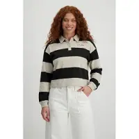 Cars Jeans Svetla Polo Ls Black Talla: XS | Manga Larga Outlet | Mujer | Negro