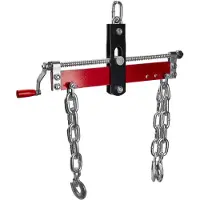 KRAFT&DELE | Contrapeso para grúa elevadora, para una capacidad de carga de 900 kg, posicionador industrial robusto con un alcance de trabajo de 390 mm y manivela manual