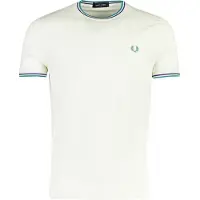 Fred perry Polo TWIN TIPPED T-SHIRT hombre - Blanco - EU XXL