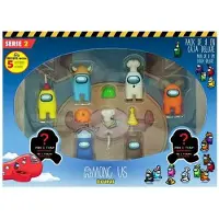Among Us S2 Paquete De 8 Figuras En Estuche Deluxe Surtido