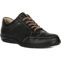 Finn Comfort Zapatos con cordón 'Schnürschuh Herren 01288 900598 Echtleder in schwarz' negro