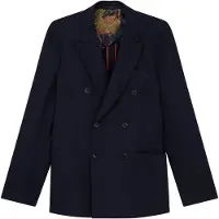 Paul Smith Mens Db Jacket Very Dark Navy Talla: 48 | Blazers Outlet | Hombre | Azul