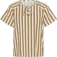 Saint tropez Blusa 'Zalinda' beige / camelo