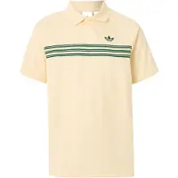 Adidas Originals Camiseta 'CHEST STRIPES' amarillo claro / verde
