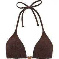 LASCANA Top de bikini marrón / marrón oscuro