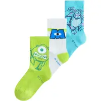 Next Calcetines azul claro / verde hierba / blanco