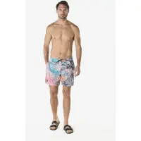 KOROSHI Bermudas azul / marino / naranja / rosa