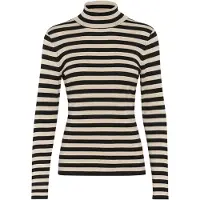 Kaffe Jersey taupe / negro