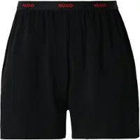 HUGO Pantalón de pijama rojo / negro