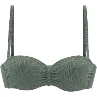 LASCANA Top de bikini oliva