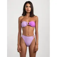 Flavia Valentini Bikini 'Athena Wooden Bikini Set - Lilac' lila pastel