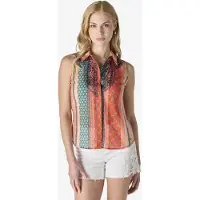 KOROSHI Blusa cyclam / albaricique / langosta / negro